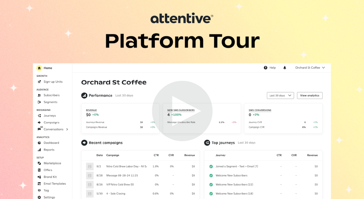 Platform Tour