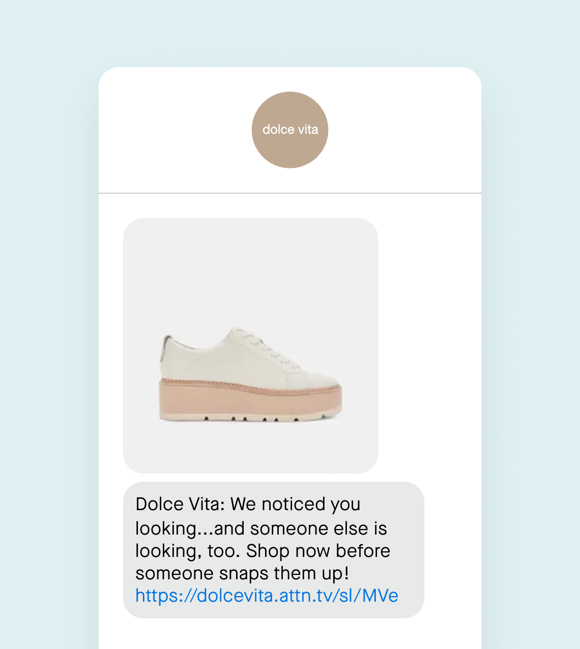 Browse Abandonment Example